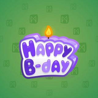 B-Day Candle Starry Night model gift number 16119