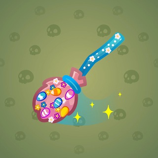 Flying Broom Bunny Broom model gift number 22949