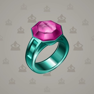 Gem Signet Fleur de Mer model gift number 1260