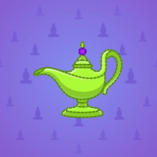 Genie Lamp Lime Art model gift number 5003
