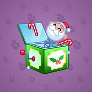 Jack-in-the-Box Christmas model gift number 25906