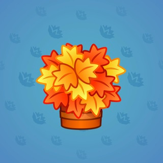 Lush Bouquet Maple Leaves model gift number 36779