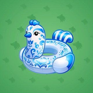Pool Float Gzhel model gift number 71990