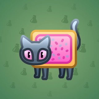 Scared Cat Nyan Cat model gift number 1655