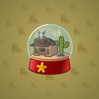 Snow Globe Wild West model gift number 4575