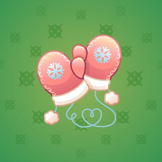 Snow Mittens Salmon model gift number 32936