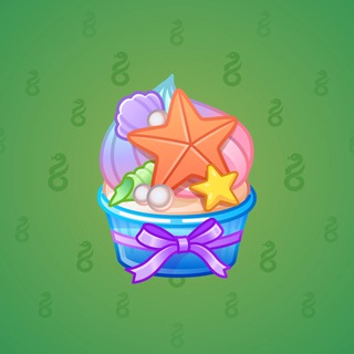 Whip Cupcake Starfish model gift number 154386